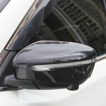 Нови Аксесоари За Nissan X-trail xtrail Стайлинг 2014 2015 2016 2017 2018 ABS карбоновая тампон върху страничната врата на автомобила, огледало за обратно виждане, Тампон