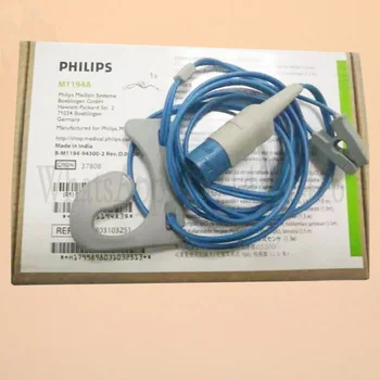 Нов оригинален скоба за ушите Philips M1194A за многократна употреба SpO2 сензор