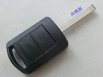 20 бр/лот За Opel Vectra 3.2 Corsa Подмяна на Дистанционно ключ Калъф във формата На Миди, 2 Бутона С HU100A Нож и Ключодържател Ключ на Кутията