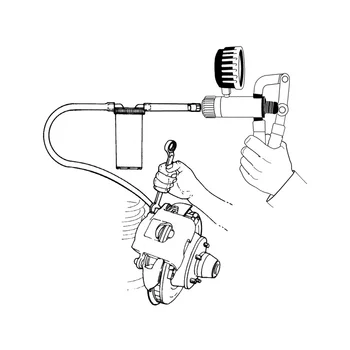 Автоматичен инструмент за диагностика, авто Автоматична ръчна вакуум помпа адаптер за транспортирането на спирачки, резервоар за течности, инструменти за тестване на масло Автоматичен инструмент за диагностика, авто Автоматична ръчна вакуум помпа адаптер за транспортирането на спирачки, резервоар за течности, инструменти за тестване на масло 3