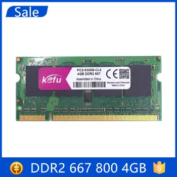 Тестван 4 GB DDR2 667 Mhz 800 Mhz Памет Ddr2 PC2-5300 PC2-6400 4G sodimm памет За Лаптоп Лаптоп Ram Sdram