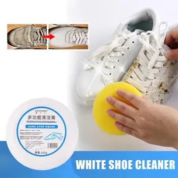 260 грама бял крем за почистване на обувки богат на функции за чистене, осветляющий грижи за спортни обувки