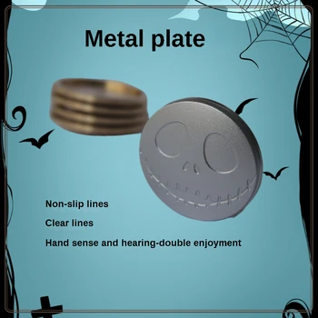 ЕРП Fingertip Spinner Метална декомпрессионная нажимная пълзяща монета за възрастни, творчески преносима играчка за отдих и развлечения, мода игра