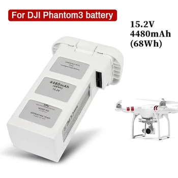 НОВА Батерия Дрона 15,2 В 4480 ма за DJI Phantom 3 SE Интелигентен Одобрен Li-Po Батерия с Професионален Стандарт Аксесоари за Радиоуправляемого Дрона