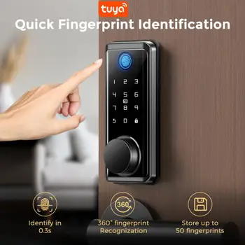 Sasha Bluetooth Съвместим мобилен отключване на пръстови отпечатъци, на Магнитни парола Временна парола интелигентна система за заключване на вратите без ключ Sasha Bluetooth Съвместим мобилен отключване на пръстови отпечатъци, на Магнитни парола Временна парола интелигентна система за заключване на вратите без ключ 1