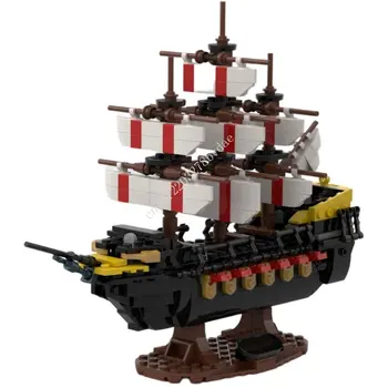 650 бр. строителни блокове на Moc, модел на линеен кораб, мини военни кораби, технически тухли, монтаж със собствените си ръце, строителна играчка за детско празнично подарък