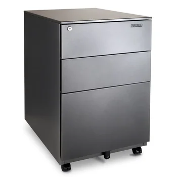 Метален произведено метален шкаф шкаф Aurora Modern SOHO Design с 3 чекмеджета, с чекмедже за ключове, различни цветове
