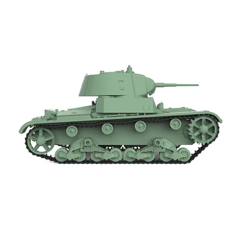 SSMODEL 72599 V1.7 1/72, набор от модели от смола с 3D-принтом, съветски лек танк Т-26 1939