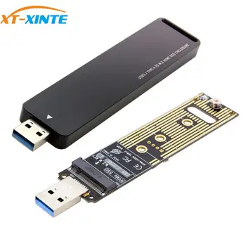 USB 3.0 M-key M. 2 SSD Външен адаптер PCBA Conveter Тип флаш диск за Nvme m2 Key M 80 мм Корпус, SSD-диск