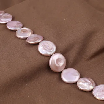 Мъниста от естествени перли с кръгла форма, култивирани сладководни лилаво перли за бижута, колие Мъниста от естествени перли с кръгла форма, култивирани сладководни лилаво перли за бижута, колие 1