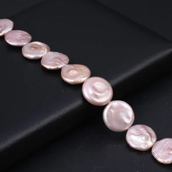 Мъниста от естествени перли с кръгла форма, култивирани сладководни лилаво перли за бижута, колие Мъниста от естествени перли с кръгла форма, култивирани сладководни лилаво перли за бижута, колие 3