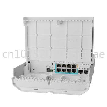 CSS610-1Gi-7R-2S+ OUT netPower Lite 7R Външен reverse switch PoE с гигабитным Ethernet порта 10G SFP+ CSS610-1Gi-7R-2S+ OUT netPower Lite 7R Външен reverse switch PoE с гигабитным Ethernet порта 10G SFP+ 1