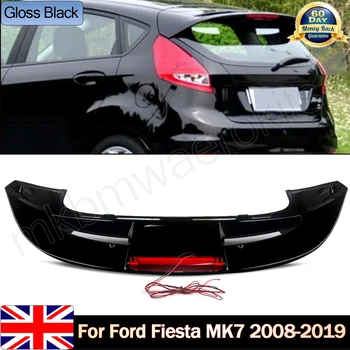 За 2011-2019 Ford Fiesta хечбек ST фабрично стил спойлер броня черен гланц