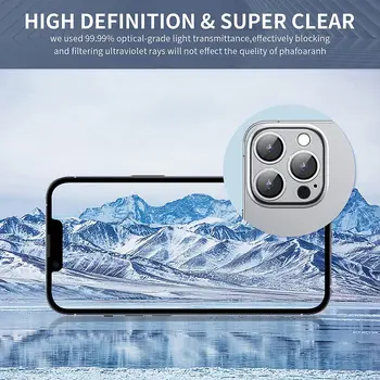 Защитно фолио за обектива на камерата с пълно покритие за iPhone 14 Pro Max, закалено стъкло за iPhone 11 12 13 Pro Mini Max Plus защитно фолио за камерата Защитно фолио за обектива на камерата с пълно покритие за iPhone 14 Pro Max, закалено стъкло за iPhone 11 12 13 Pro Mini Max Plus защитно фолио за камерата 5