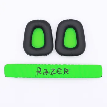 Нови преносими амбушюры, подложки за слушалки, подложки/превръзка на главата си, за да геймърски слушалки Razer Electra