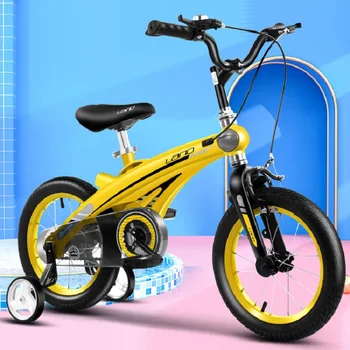 Детски велосипед от магнезиева сплав с дисков спирачка, 12-16-инчов лек планински велосипед Bicicleta Ruta De WXH15YH