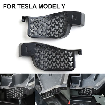 за Tesla, модел Y 2 бр. филтър за боклук, ръководство прореза за вода на предния багажника, филтър за почистване на канали от задръствания, мрежести аксесоари