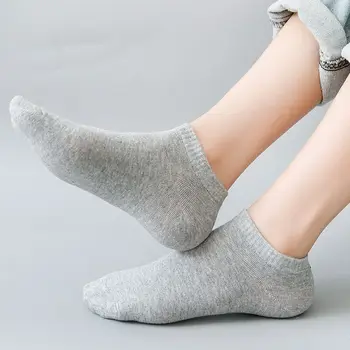 Мъжки чорапи памучни чорапи, чорапи до глезена обикновена дишащи чорапи, къси чорапи лодка чорапи на едро в наличност Мъжки чорапи памучни чорапи, чорапи до глезена обикновена дишащи чорапи, къси чорапи лодка чорапи на едро в наличност 3