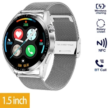 Новите смарт Часовници с Bluetooth-Разговори, Водоустойчив Мъжки Спортни Фитнес-Тракери, изглаждат време на Дисплея, за да Huawei Y5P, Huawei Y6P, Y7P Samsung Galaxy