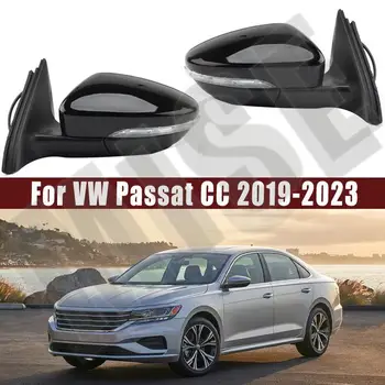 Автоаксесоари за VW Passat CC 2019 2020 2021 2022 2023 Авто външна врата Огледало за обратно виждане в събирането на 9/15 ПИН