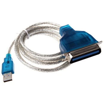 Кабел-USB адаптер за паралелен принтер IEEE 1284 КОМПЮТЪР (свържете вашия стар паралелен принтер към USB)