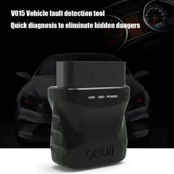 Авто Автоматичен Инструмент за Диагностика OBD Bluetooth Автомобилен Скенер Неизправности Детектор Automotivo Проверка на Двигателя VO15 Четец Код за IOS / Andro