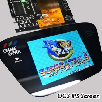 V4 IPS OGS Предварително Ламиниран Комплекти LCD екрани за SEGA Game Gear цял екран дисплей V4 с подсветка на LCD екрана за SEGA GG V4 IPS OGS Предварително Ламиниран Комплекти LCD екрани за SEGA Game Gear цял екран дисплей V4 с подсветка на LCD екрана за SEGA GG 5