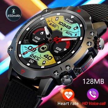 SUPENENOME Нови Мъжки Смарт часовници За спортове на открито Bluetooth Покана Watch 1,39 Инчов Екран 450 ма IP68 Водоустойчив Умен Часовник За Мъже И Жени
