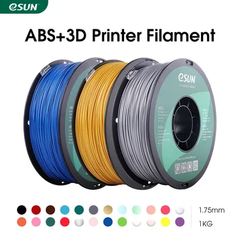 Конци за 3D-принтер eSUN 1,75 мм 1 кг ABS + 3D Пластмасова нишка за печат 2,2 кг Макара за 3D печат Материал за 3D-принтер