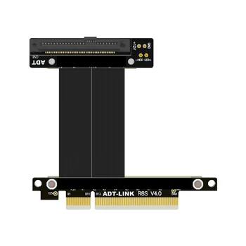 PCIE 4,0x8 До U. 2 СФФ 8639 NVMe PCIE4.0 U2 Твърд диск SSD SFF8639 За X8 Адаптер Странично Конвертор Удължител 64 Gbit/s
