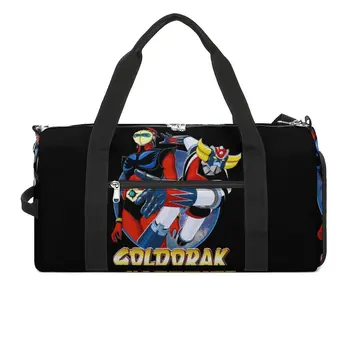 Goldorak спортна чанта за багаж, спортни чанти, двойка с принтом обувки, скъпа чанта за фитнес, водоустойчива чанта