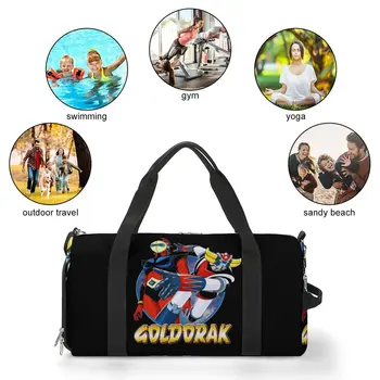 Goldorak спортна чанта за багаж, спортни чанти, двойка с принтом обувки, скъпа чанта за фитнес, водоустойчива чанта Goldorak спортна чанта за багаж, спортни чанти, двойка с принтом обувки, скъпа чанта за фитнес, водоустойчива чанта 2