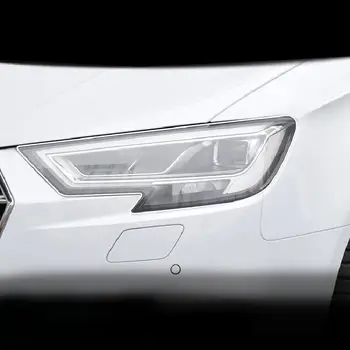За Audi A3 2017-2019, външна фар на автомобил, защитно фолио от TPU, аксесоари за ремонт, бистра