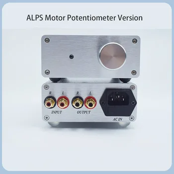 Hi-Fi аудио пасивен дистанционно управление на силата на звука APLS усилвател предусилвател мотор потенциометър Реле регулира силата на звука Hi-Fi аудио пасивен дистанционно управление на силата на звука APLS усилвател предусилвател мотор потенциометър Реле регулира силата на звука 1