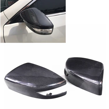 Капачка огледало За Nissan Altima 2013-2015 Подмяна На Настоящия Въглеродни Влакна, Автомобилни Капачки За обратно виждане, Калъф За обратно виждане, На Клипса