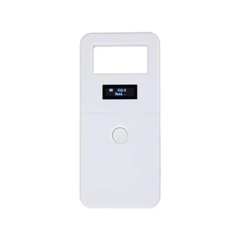 Акумулаторна батерия Четец идентификатор RFID-карти ISO11784/5 Скенер за домашни любимци 134 khz 125 khz Чип-Транспондер USB 2.0 Скенер на Микрочипове За домашни Любимци