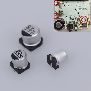 3 бр./компл. нови резервни части за кондензатори на дънната платка за Gameboy COLOR GBC Пластмаса + метални аксесоари за подмяна на конзола за игри
