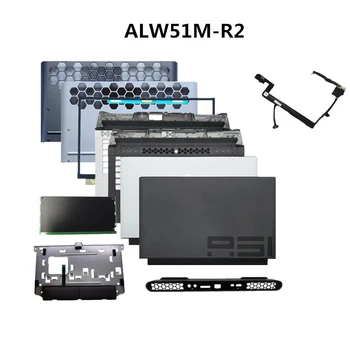 На горния Панел на лаптопа, Горните и Долните Отвори за Носене /обвивка на кабел, Кабел За Dell Alienware Area 51M R2 ALWA51M 0HVHM0 0CXK19 09T8WH 0NMYT8 LS-J103P