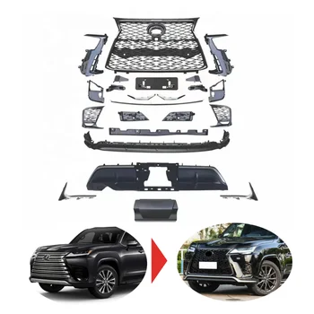 Нов продукт LX600 ъпгрейд до F СПОРТЕН СТИЛ, лифтинг на лицето, решетка, броня за Lexus LX600 2022 2023-НА F Sport body kit