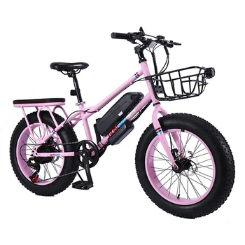 Електрически велосипеди предната и задна механични дискови спирачки, литиева батерия Ebike, зелена енергия, 20 инча