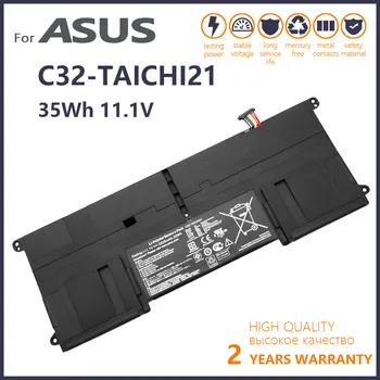 Истински Батерия за лаптоп C32-TAICHI21 за Ultrabook ASUS TAICHI21 TAICHI 21 C32-TAICHI21 11,1 V 3200 mAh 35WH