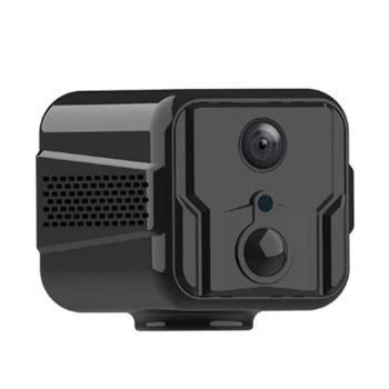 Безжична Мини камера T9 4G Безжична Мини Камера, 2-Лентов Аудио Отдалечен Мониторинг на мрежата 1080P IP камера (A)