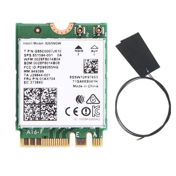Intel Wireless-AC 8265 двойна лента 2,4 G/5 Ghz Wifi Bluetooth Wlan за 8265NGW NGFF 802.11 ac 867 Mbps 2x2 МУ-MIMO БТ 4.2 карта