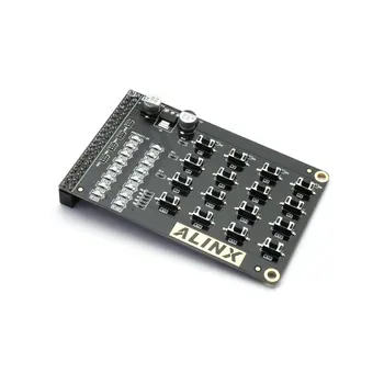 ALINX AN0404: 4 *4 матрични ключови led модул за разширяване на платки, FPGA ALINX AN0404: 4 *4 матрични ключови led модул за разширяване на платки, FPGA 2