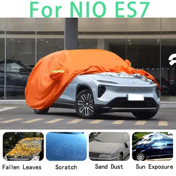 За NIO ES7 Водоустойчив кола седалките са супер защита от слънце, прах, дъжд, колата, защита от градушка, автозащита