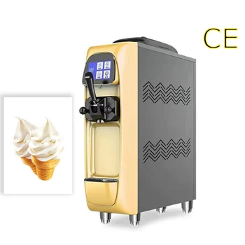 Търговски многофункционална машина за приготвяне на сладолед с една глава, една малка Търговски многофункционална машина за приготвяне на сладолед с една глава, една малка 0