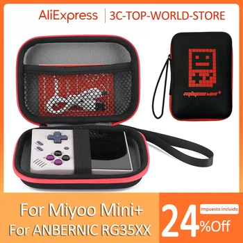 Чанта-калъф за преносими игрова конзола, калъф за носене Miyoo Mini Plus /RG35XX, преносима твърда пътна чанта за игра аксесоари