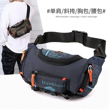 Новата многофункционална градинска поясная чанта, мъжка чанта-месинджър с едно рамо, водоустойчив нагрудная чанта за конна езда, скално катерене, голяма