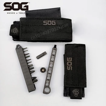 SOG HXB-01 е Подходящ за разширяване на главата отвертка набор от инструменти, аксесоари за отвертки, главата отвертка / найлонов ръкав