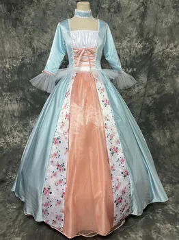 Сшитое на поръчка рокля Эрики, костюм на принцеса за cosplay, Хелоуин, Сватба парти, рокля за бала, необичайно женствена рокля на принцеса